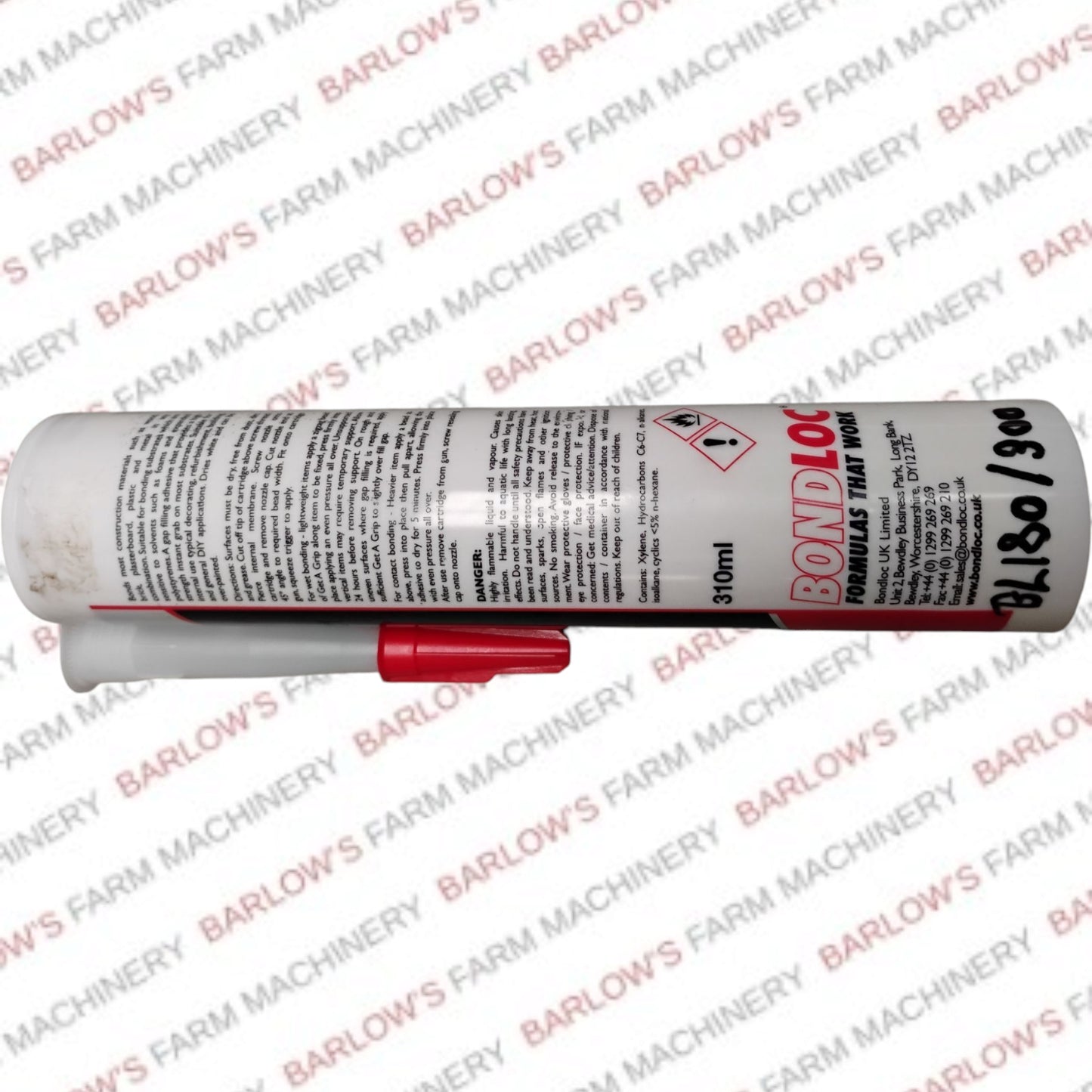 Bondloc B180 Adhesive "Get a Grip"