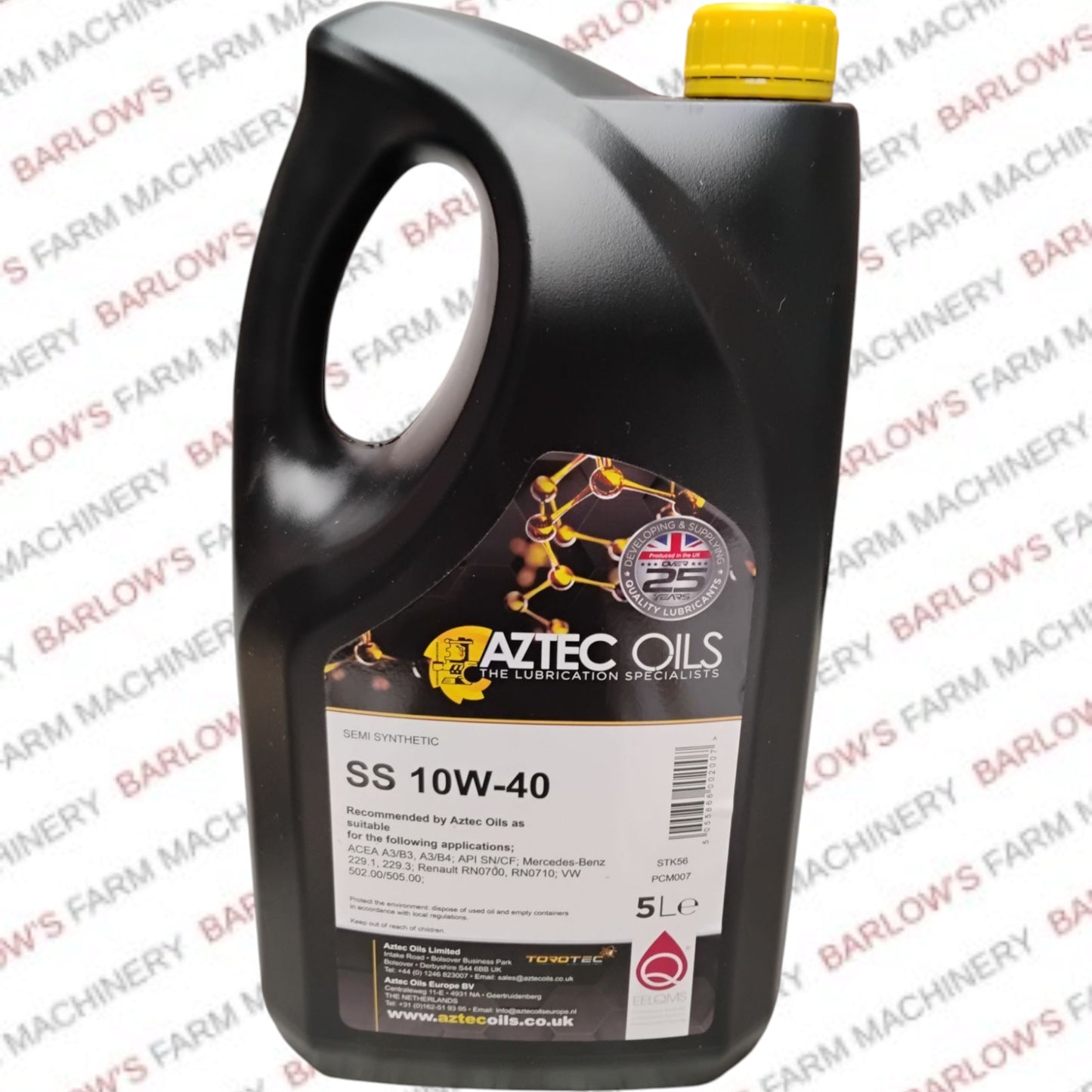Engine Oil 10W40 Semi-Synthetic 5L