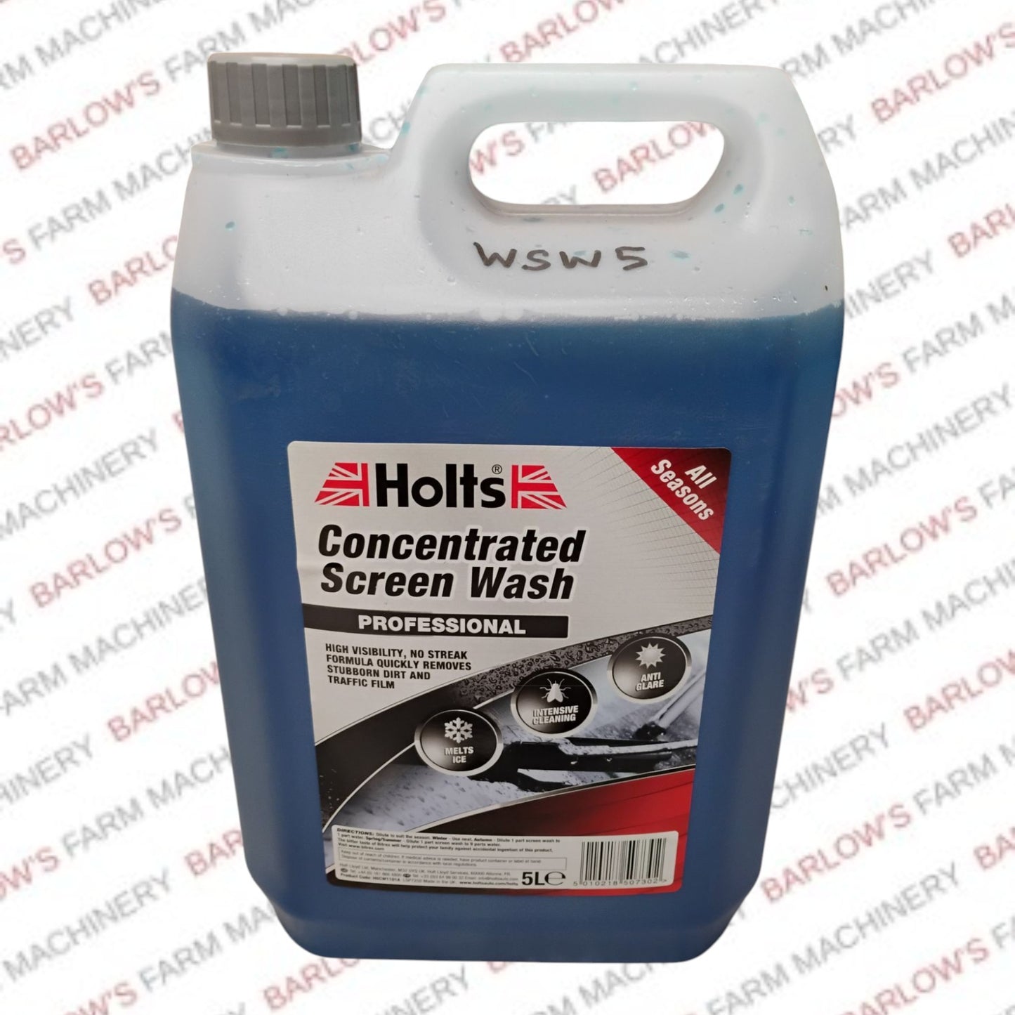 Screen Wash Concentrated 5L
